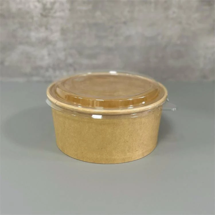 disposable paper salad bowl