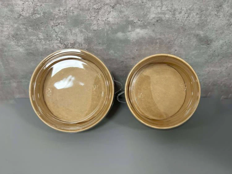 product-750-562 kraft bowls with pet high clear lids