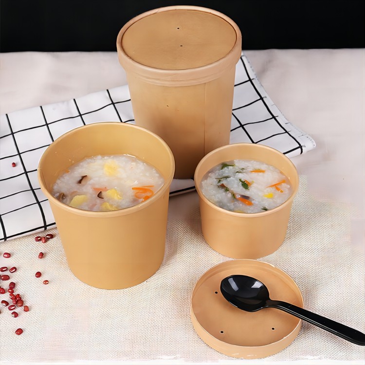 kraft soup container