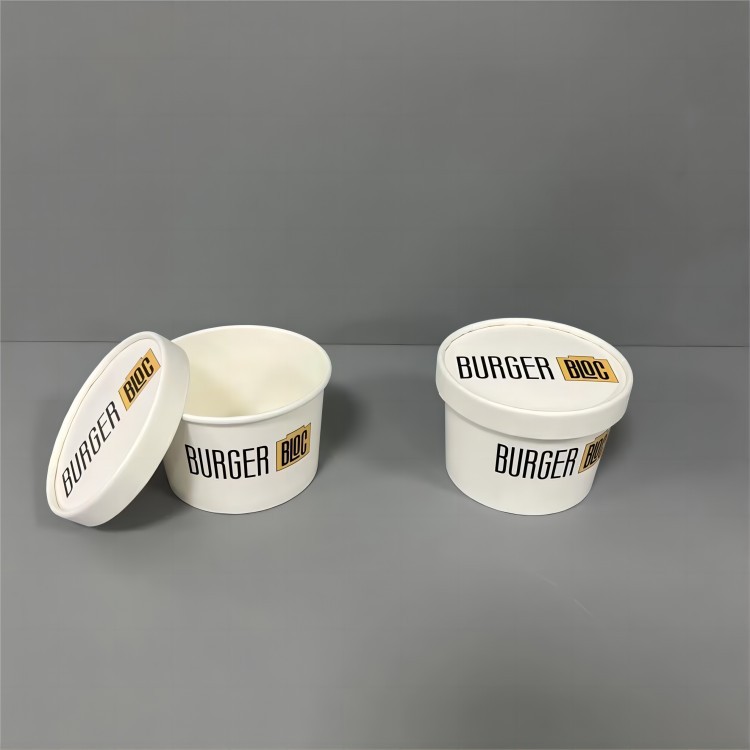 8oz soup paper container