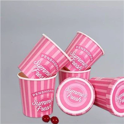 Ice Cream Paper Tubs