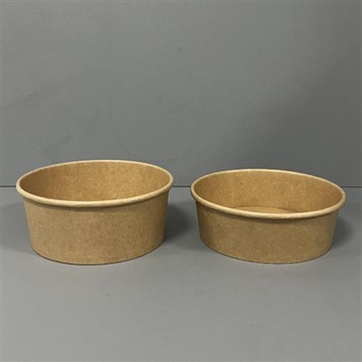 500ml 750ml kraft salad bowls