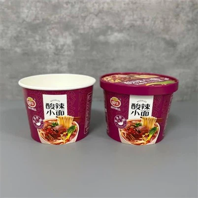 Paper Soup Bowls with Lids